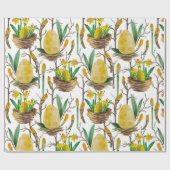 黄色い春 ラッピングペーパー (フラット)
