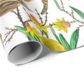 黄色い春 ラッピングペーパー (ロールコーナー)