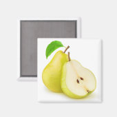 黄色い梨 マグネット (正面/裏面)