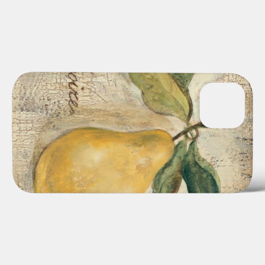 黄色い梨 Case-Mate iPhoneケース (裏面 (横))