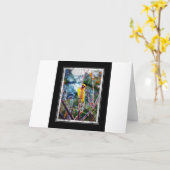 黄色い歌 カード (黄色い花)