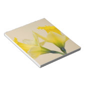 黄色い水仙 ノートパッド (アングル)