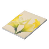 黄色い水仙 ノートパッド (回転)