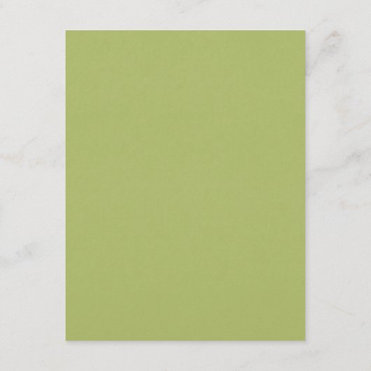 黄色い水色の葉オリーブ結婚の詳細 エンクロージャーカード (裏面)