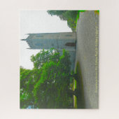 黄色い沼地からの挨拶 ジグソーパズル (縦)