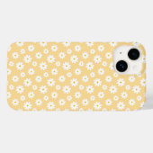 黄色い溝状デイジー花 Case-Mate iPhoneケース (裏面 (横))