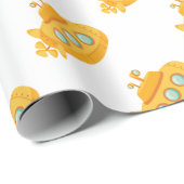 黄色い潜水艦 ラッピングペーパー (ロールコーナー)