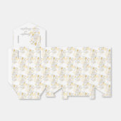 黄色い灰色の鳥で結婚式の引き出物テントボックス フェイバーボックス (折り畳みなし)