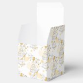 黄色い灰色の鳥のケージ感謝していユー結婚式の引き出物ボックス フェイバーボックス (オープン)