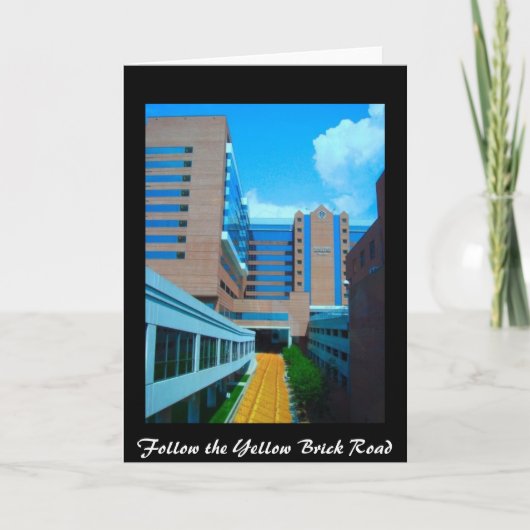 黄色い煉瓦道を後を追って下さい カード (正面)