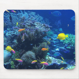 黄色い熱帯魚 マウスパッド