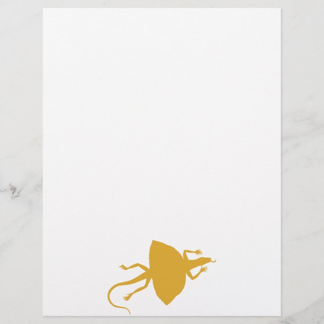 黄色い爬虫類 (正面)