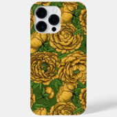 黄色い牡丹の花束 Case-Mate iPhoneケース (裏面)