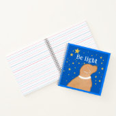 黄色い犬の子供の祈り日記 輝きを放て ノートブック (内部)