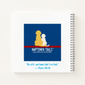 黄色い犬の子供の祈り日記 静けさ ノートブック (裏面)