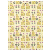 黄色い猫 クリップボード (裏面)