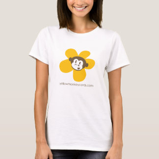 黄色い猿カード Tシャツ