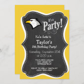 黄色い琥珀の鷲 招待状 (正面/裏面)