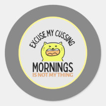 黄色い皮肉おもしろい猫 | Zazzle