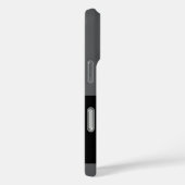 黄色い目の黒猫があなたを迎えカスタムる Case-Mate iPhoneケース (裏面 / 右)