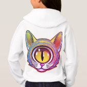 黄色い目をした一匹の猫 (裏面)