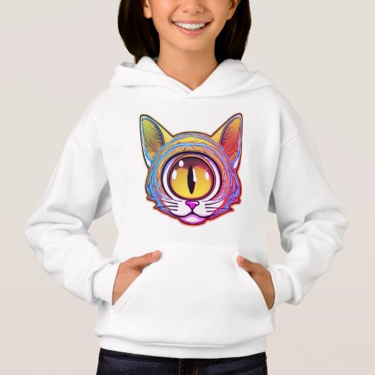 黄色い目をした一匹の猫 (正面)