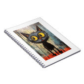 黄色い目をした黒猫 ノートブック (右側)