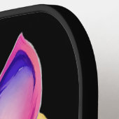 黄色い目カラフル猫 ピックルボールラケット (左詳細)