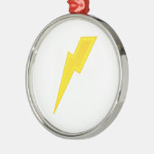 黄色い稲妻 メタルオーナメント (左)