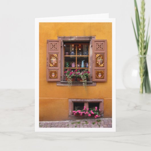 黄色い窓 カード (正面)