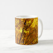 黄色い紅葉 コーヒーマグカップ (正面右)