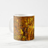 黄色い紅葉 コーヒーマグカップ (正面左)