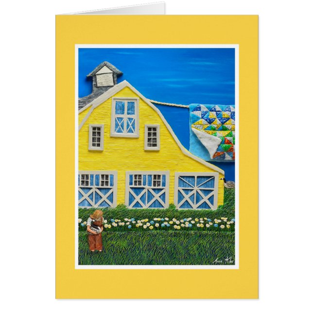 黄色い納屋 (正面)