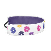 💛💜黄色い紫の漬物柄 アスレチックヘッドバンド (左)