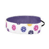 💛💜黄色い紫の漬物柄 アスレチックヘッドバンド (右)