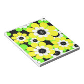 黄色い緑の花 ノートパッド (アングル)