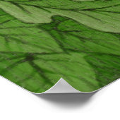 黄色い緑 ポスター (角)