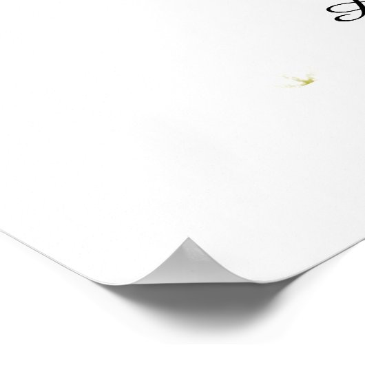 黄色い翼のポスターを持つ女の子の妖精 ポスター (角)