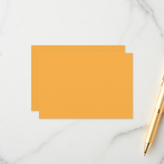 黄色い背景にAの付いた エンクロージャーカード (正面/裏面インサイチュ)