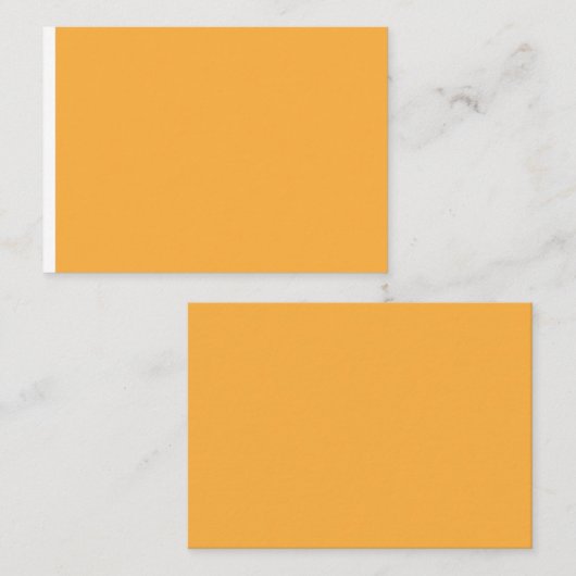 黄色い背景にAの付いた プレイスカード (正面/裏面)