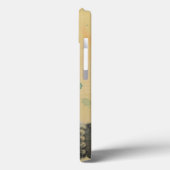 黄色い背景の緑のサボテン Case-Mate iPhoneケース (裏面 / 左)