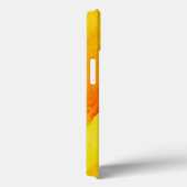 黄色い背景。 紙の水彩画 Case-Mate iPhoneケース (裏面 / 右)