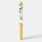 黄色い花が咲パーソナライズされたく Case-Mate iPhoneケース (裏面 / 左)