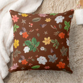 黄色い花と白いバラ12 クッション (ブランケット)