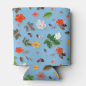 黄色い花と白いバラ18 缶クーラー (裏面)