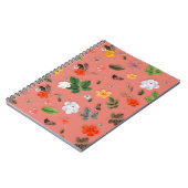 黄色い花と白いバラ19 ノートブック (左側)