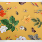 黄色い花と白いバラ20 三つ折りクリスマスカード (内部中)