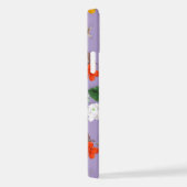 黄色い花と白いバラ21 iPhoneケース (右側面)