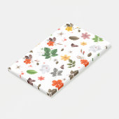 黄色い花と白いバラ7 ポストイット (アングル)