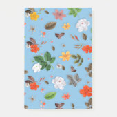 黄色い花と白い薔薇 18 ポストイット (正面)